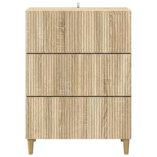  Fiókos szekrény Sonoma Tölgy 66 x 34,5 x 90 cm Szerelt Fa