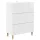  Fiókos szekrény Magasfényű Fehér 66 x 34,5 x 90 cm Szerelt Fa