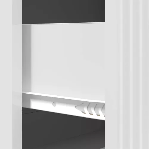  Fiókos szekrény Magasfényű Fehér 66 x 34,5 x 90 cm Szerelt Fa