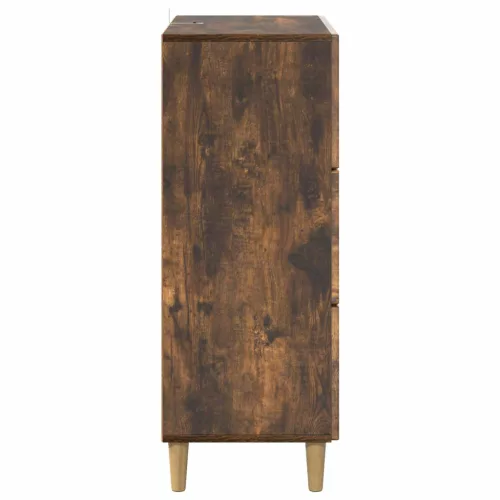  Fiókos szekrény Füstös Tölgy 66 x 34,5 x 90 cm Szerelt Fa