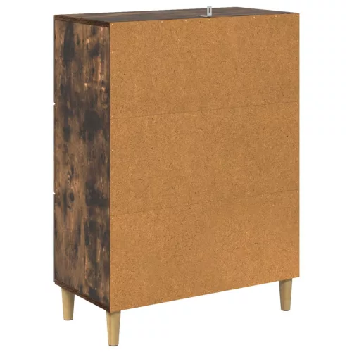  Fiókos szekrény Füstös Tölgy 66 x 34,5 x 90 cm Szerelt Fa