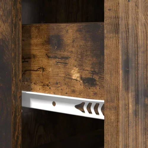  Fiókos szekrény Füstös Tölgy 66 x 34,5 x 90 cm Szerelt Fa