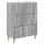  Fiókos szekrény Szürke Sonoma 66 x 34,5 x 90 cm Szerelt Fa