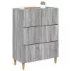  Fiókos szekrény Szürke Sonoma 66 x 34,5 x 90 cm Szerelt Fa