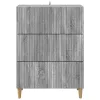  Fiókos szekrény Szürke Sonoma 66 x 34,5 x 90 cm Szerelt Fa