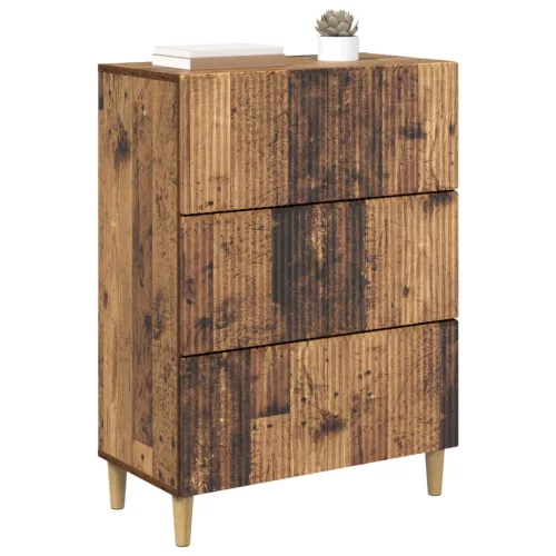  Fiókos szekrény Antik Fa 66 x 34,5 x 90 cm Szerelt Fa