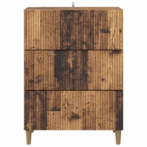  Fiókos szekrény Antik Fa 66 x 34,5 x 90 cm Szerelt Fa