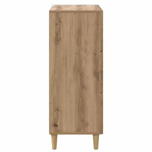  Fiókos szekrény Kézműves Tölgy 66 x 34,5 x 90 cm Szerelt Fa