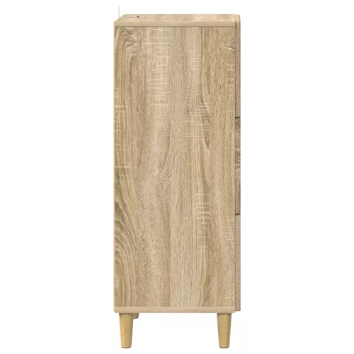  Fiókos szekrény Sonoma Tölgy 33 x 34,5 x 90 cm Szerelt Fa