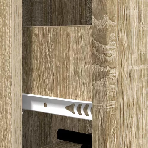  Fiókos szekrény Sonoma Tölgy 33 x 34,5 x 90 cm Szerelt Fa