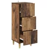  Fiókos szekrény Antik Fa 33 x 34,5 x 90 cm Szerelt Fa
