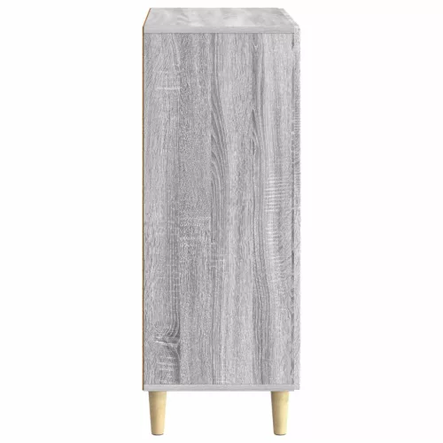  Széf fiókkal Szürke Sonoma 66 x 34,5 x 90 cm Szerelt Fa