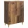  Széf fiókkal Antik Fa 66 x 34,5 x 90 cm Szerelt Fa
