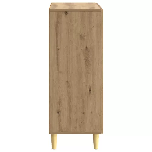  Széf fiókkal Kézműves Tölgy 66 x 34,5 x 90 cm Szerelt Fa