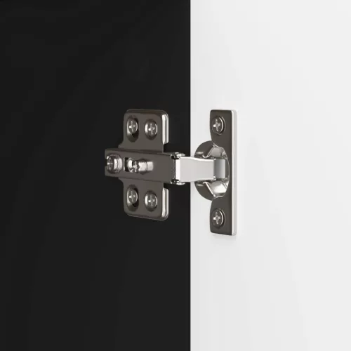  Széf Fekete 89 x 34,5 x 80 cm Szerelt Fa