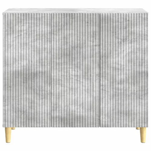  Széf Betonszürke 89 x 34,5 x 80 cm Szerelt Fa