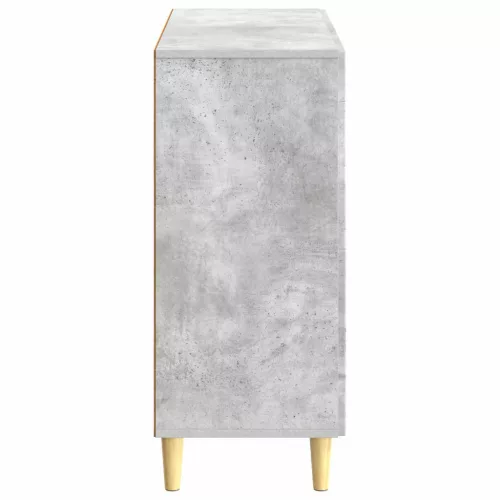  Széf Betonszürke 89 x 34,5 x 80 cm Szerelt Fa