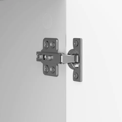  Széf Magasfényű Fehér 89 x 34,5 x 80 cm Szerelt Fa