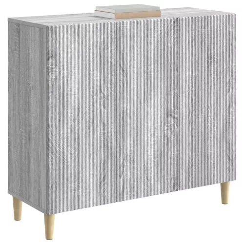  Széf Szürke Sonoma 89 x 34,5 x 80 cm Szerelt Fa