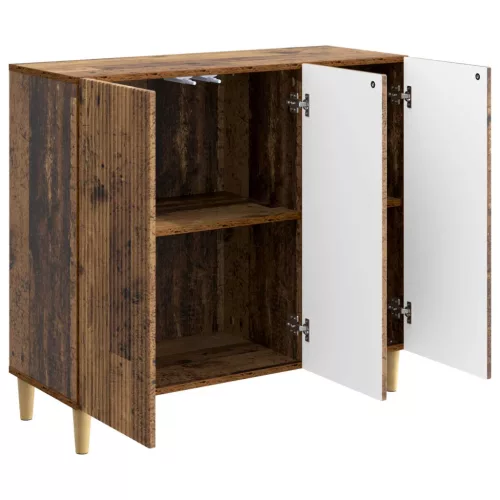  Széf Antik Fa 89 x 34,5 x 80 cm Szerelt Fa