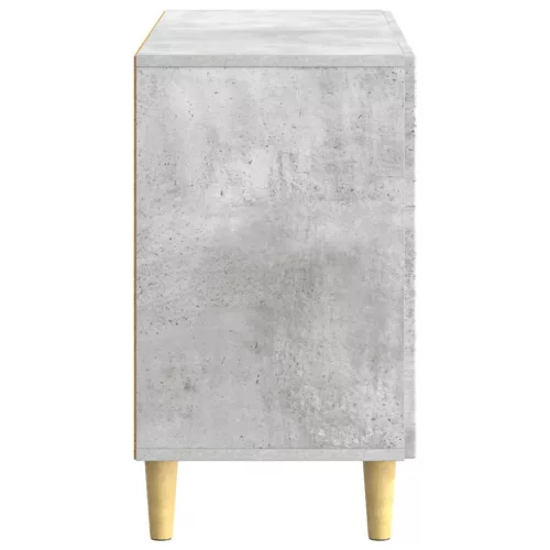  Széf fiókkal Betonszürke 89 x 34,5 x 60 cm Szerelt Fa