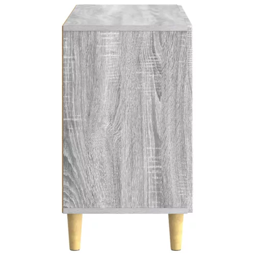  Széf fiókkal Szürke Sonoma 89 x 34,5 x 60 cm Szerelt Fa