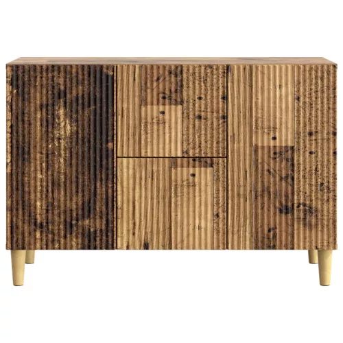  Széf fiókkal Antik Fa 89 x 34,5 x 60 cm Szerelt Fa