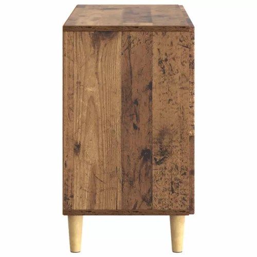  Széf fiókkal Antik Fa 89 x 34,5 x 60 cm Szerelt Fa