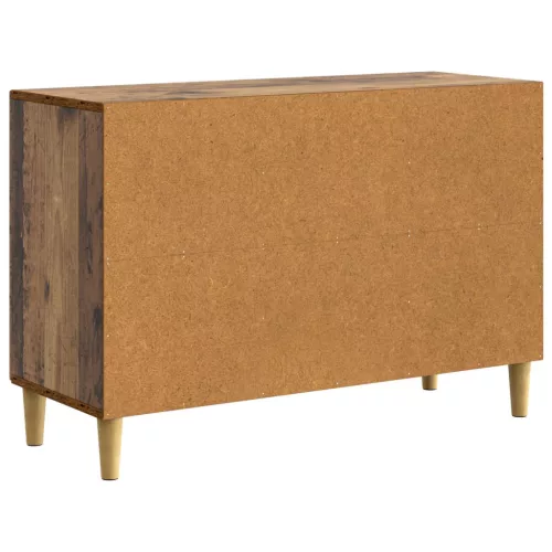  Széf fiókkal Antik Fa 89 x 34,5 x 60 cm Szerelt Fa