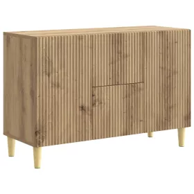    Széf fiókkal Kézműves Tölgy 89 x 34,5 x 60 cm Szerelt Fa