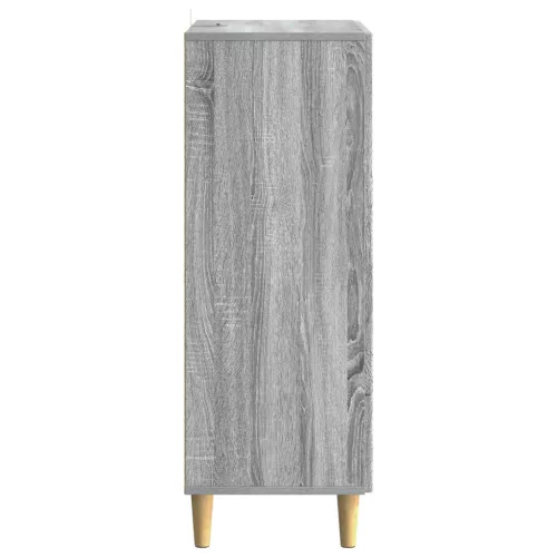  Széf fiókkal Szürke Sonoma 66 x 34,5 x 95 cm Szerelt Fa