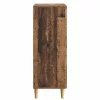  Széf fiókkal Antik Fa 66 x 34,5 x 95 cm Szerelt Fa