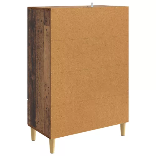  Széf fiókkal Antik Fa 66 x 34,5 x 95 cm Szerelt Fa