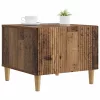  Dohányzóasztal fiókkal Antik Fa 49 x 50 x 40 cm Szerelt Fa