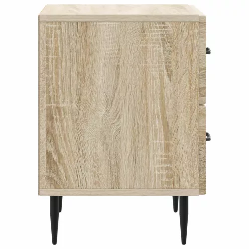  Éjjeliszekrény fiókkal 2 pcs Sonoma Tölgy 43 x 34,5 x 47,5 cm