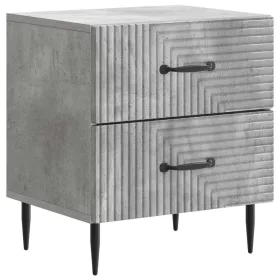    Éjjeliszekrény Betonszürke 43 x 34,5 x 47,5 cm Szerelt Fa