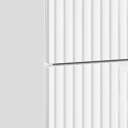  Éjjeliszekrény 2 pcs Magasfényű Fehér 43 x 34,5 x 47,5 cm