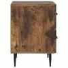  Éjjeliszekrény fiókkal 2 pcs Füstös Tölgy 43 x 34,5 x 47,5 cm