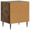  Éjjeliszekrény fiókkal 2 pcs Füstös Tölgy 43 x 34,5 x 47,5 cm