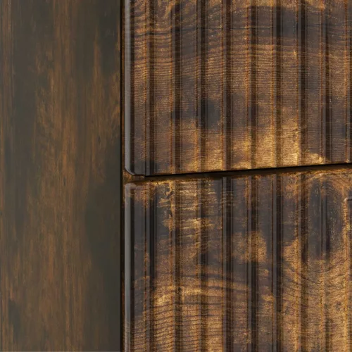  Éjjeliszekrény fiókkal 2 pcs Füstös Tölgy 43 x 34,5 x 47,5 cm