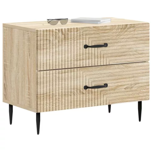  Éjjeliszekrény Sonoma Tölgy 62 x 34,5 x 47,5 cm Szerelt Fa