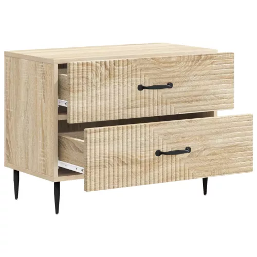  Éjjeliszekrény Sonoma Tölgy 62 x 34,5 x 47,5 cm Szerelt Fa