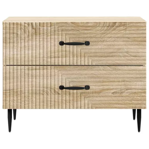  Éjjeliszekrény Sonoma Tölgy 62 x 34,5 x 47,5 cm Szerelt Fa