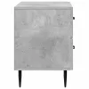  Éjjeliszekrény Betonszürke 62 x 34,5 x 47,5 cm Szerelt Fa