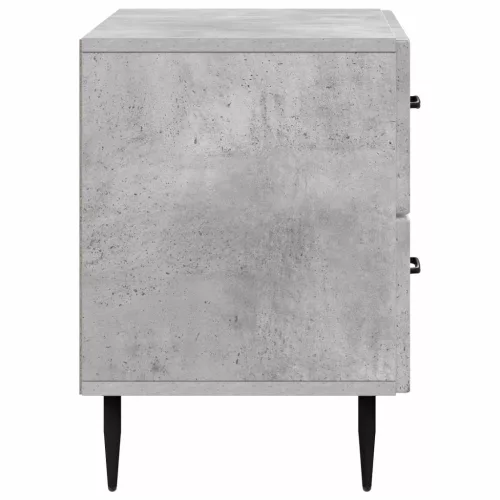  Éjjeliszekrény Betonszürke 62 x 34,5 x 47,5 cm Szerelt Fa