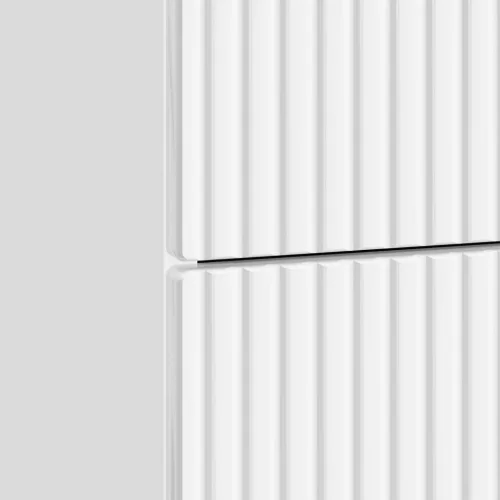  Éjjeliszekrény Magasfényű Fehér 62 x 34,5 x 47,5 cm Szerelt Fa