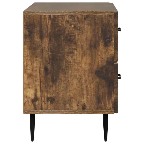  Éjjeliszekrény Füstös Tölgy 62 x 34,5 x 47,5 cm Szerelt Fa