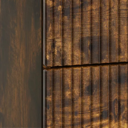  Éjjeliszekrény Füstös Tölgy 62 x 34,5 x 47,5 cm Szerelt Fa