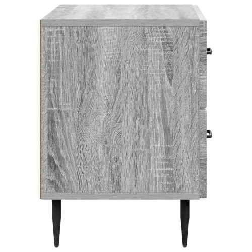  Éjjeliszekrény Szürke Sonoma 62 x 34,5 x 47,5 cm Szerelt Fa
