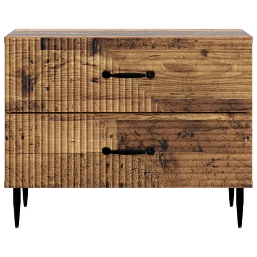 Éjjeliszekrény fiókkal Antik Fa 62 x 34,5 x 47,5 cm Szerelt Fa